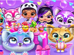 Oyun Jigsaw Puzzle: Fluvsies Family