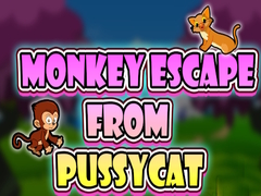 Oyun Monkey Escape from Pussy Cat