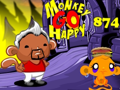 Oyun Monkey Go Happy Stage 874