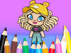 Oyun Coloring Book: Avatar Life Girl