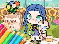 Oyun Coloring Book: Avatar World Babycare