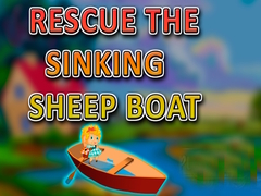 Oyun Rescue the Sinking Sheep Boat