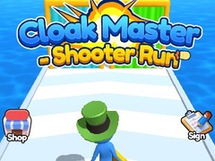 Oyun Cloak Master - Shooter Run