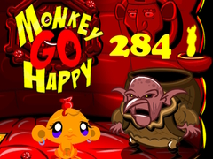 Oyun Monkey Go Happy Stage 284