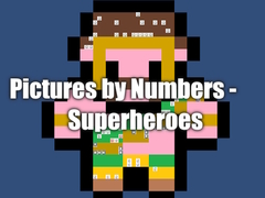 Oyun Pictures by Numbers - Superheroes