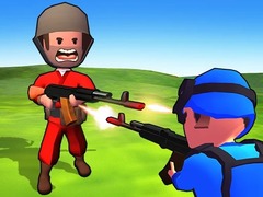 Oyun Little Commander. Red vs Blue