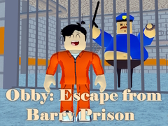 Oyun Obby: Escape from Barry Prison