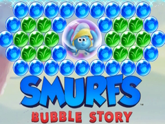 Oyun Smurfs Bubble Story
