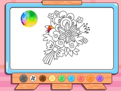 Oyun Coloring Book: Flower Bouquet