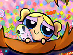 Oyun Jigsaw Puzzle: Powerpuff Girl Halloween