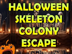 Oyun Halloween Skeleton Colony Escape