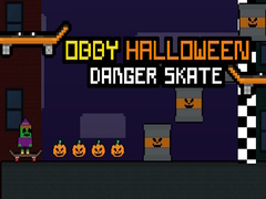 Oyun Obby Halloween Danger Skate