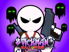 Oyun Stickman Halloween Survive