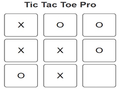 Oyun Tic Tac Toe Pro