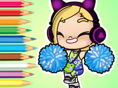 Oyun Coloring Book: Avatar World Cheerleader