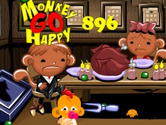 Oyun Monkey Go Happy Stage 896