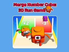 Oyun Merge Number Cube: 3D Run Game