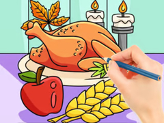 Oyun Coloring Book: Thanksgiving Turkey Meal