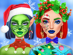 Oyun Ellie Christmas Makeup