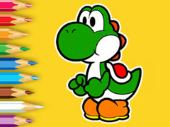 Oyun Coloring Book: Yoshi Fishing Day