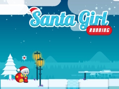 Oyun Santa Girl Running