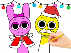 Oyun Coloring Book: Sprunki Christmas
