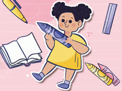 Oyun Kids Quiz: Stationery Story