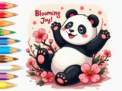 Oyun Coloring Book: Little Panda Cherry Blossoms