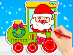 Oyun Coloring Book: Christmas Train