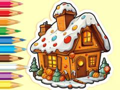 Oyun Coloring Book: Christmas Candy House