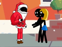 Oyun Stickman Santa