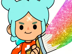 Oyun Coloring Book: Toca Boca Rita
