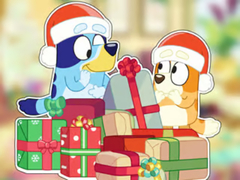 Oyun Jigsaw Puzzle: Bluey Christmas Unboxing