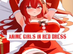 Oyun Anime Girls In Red Dress Tile Puzzle