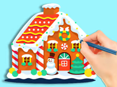 Oyun Coloring Book: Gingerbread Hut