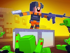Oyun Cubic Frontier: Zombie Robby