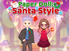 Oyun Paper Doll: Santa Style