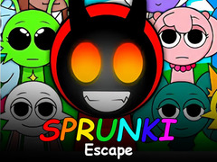 Oyun Sprunki 3D Escape