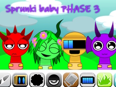 Oyun Sprunki baby PHASE 3