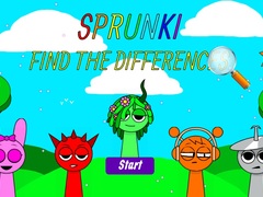 Oyun Sprunki Find The Differences