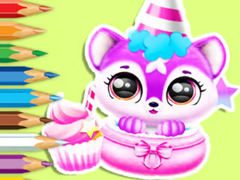 Oyun Coloring Book: Baby Fluff's Birthday