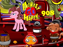 Oyun Monkey Go Happy Stage 908