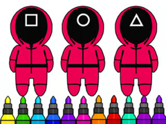 Oyun Coloring Book: Squid Game Mask