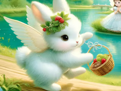 Oyun Jigsaw Puzzle: Angel Bunny