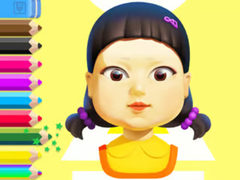 Oyun Coloring Book: Squid Game Doll