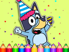 Oyun Coloring Book: Bluey's Birthday