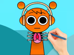Oyun Coloring Book: Sprunki Horror Oren