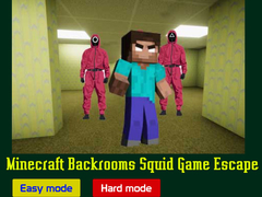 Oyun Minecraft Backrooms Squid Game Escape