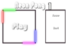 Oyun Neon Pong 1