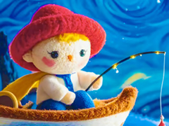 Oyun Jigsaw Puzzle: Starry Night Fishing